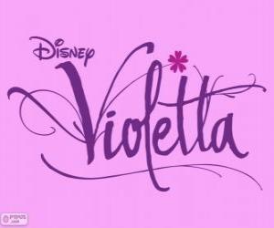 yapboz Violetta, Disney Channel dizileri logosu